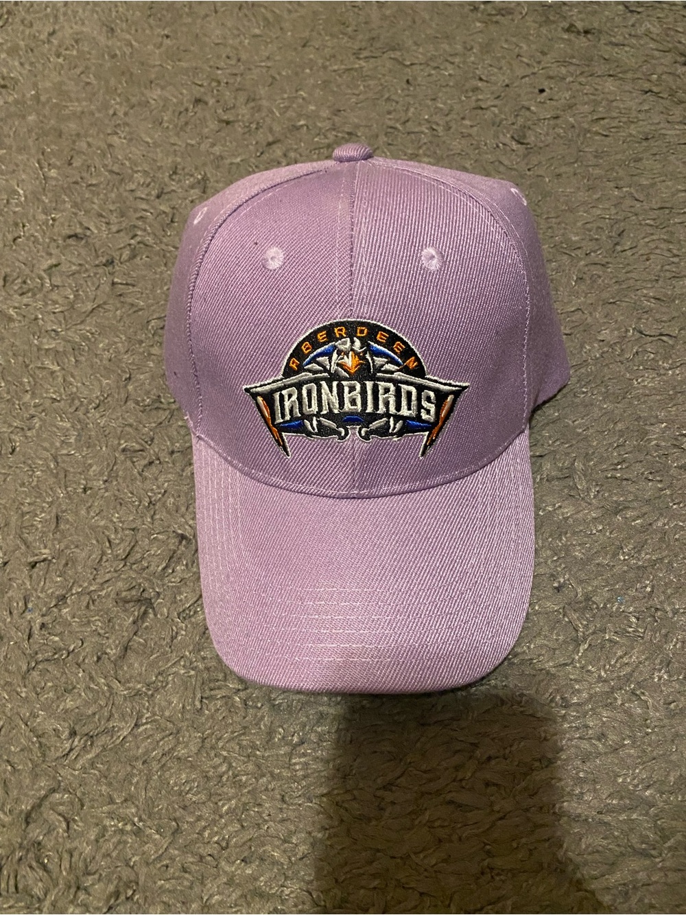 Aberdeen Ironbirds Lavender Baseball Cap (Orioles affiliate)